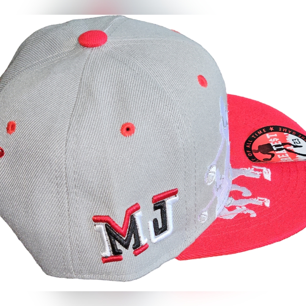 Michael Jordan Chicago bulls 23 snap back hat, NEW - Picture 5 of 6